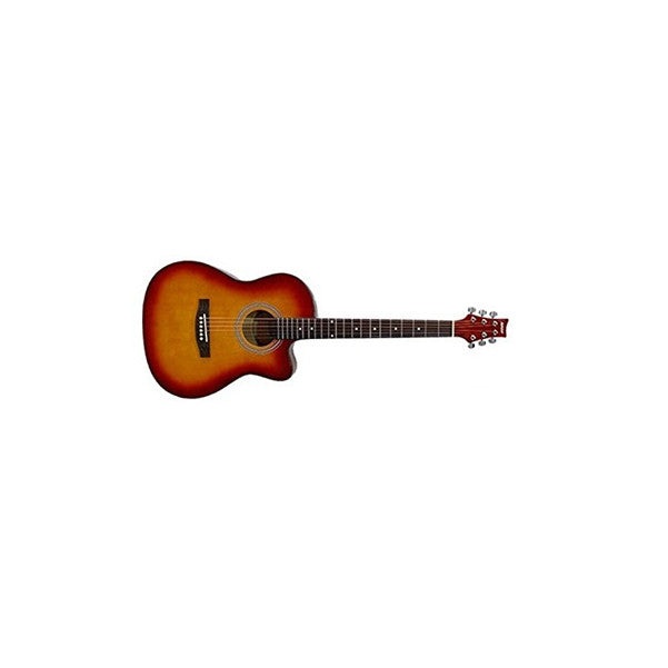 ashton acoustic guitars cherry sunburst ashton ajr39 acoustic guitar - discontinued      #color_cherry-sunburst