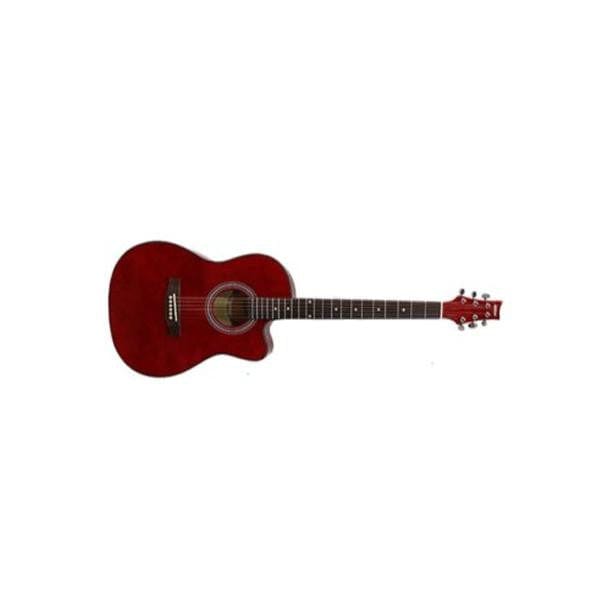 Ashton Acoustic Guitars Red Ashton AJR39 Acoustic Guitar - Discontinued