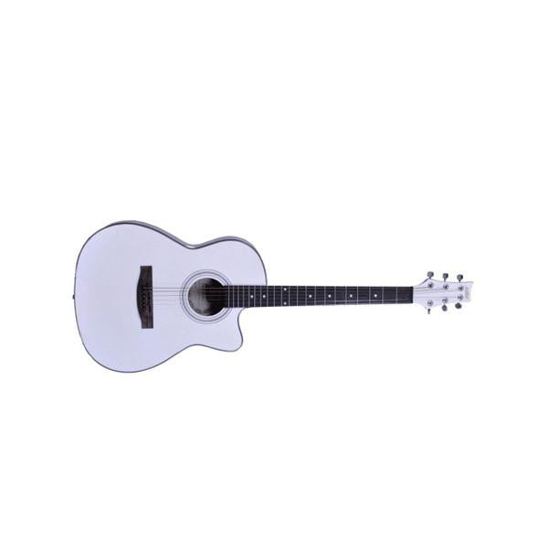 ashton acoustic guitars white ashton ajr39 acoustic guitar - discontinued      #color_white