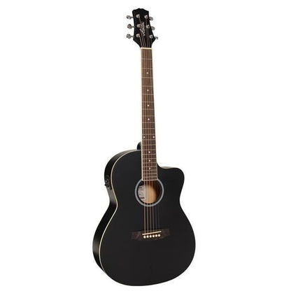 Ashton Electro Acoustic Guitars Ashton D10CEQ 39-inch Cutaway Electro Acoustic Guitar with EQ - Open Box