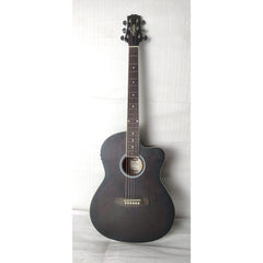 Ashton Electro Acoustic Guitars Ashton D10CEQ 39-inch Cutaway Electro Acoustic Guitar with EQ - Open Box B Stock
