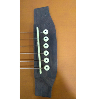 ashton electro acoustic guitars ashton d10ceq 39-inch cutaway electro acoustic guitar with eq - open box b stock