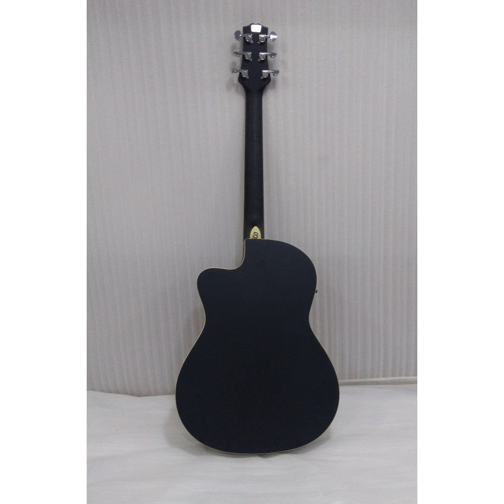 ashton electro acoustic guitars ashton d10ceq 39-inch cutaway electro acoustic guitar with eq - open box b stock