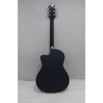 ashton electro acoustic guitars ashton d10ceq 39-inch cutaway electro acoustic guitar with eq - open box b stock