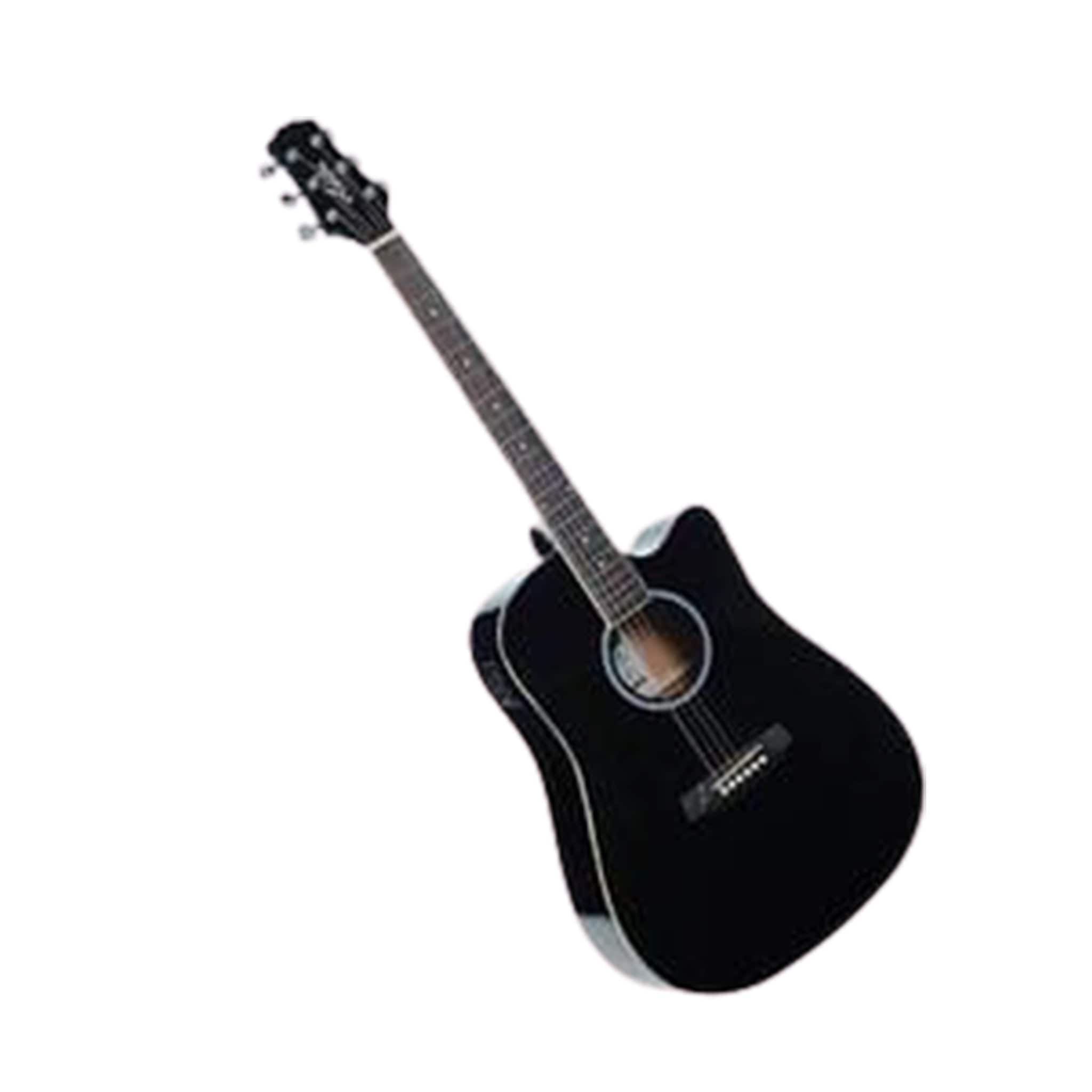 ashton electro acoustic guitars ashton d20ceq dreadnought 41-inch cutaway electro-acoustic guitar    