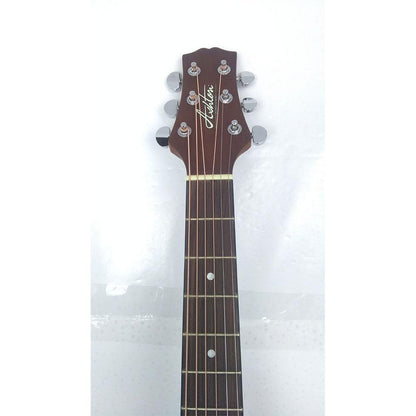 ashton electro acoustic guitars ashton d20ceq dreadnought 41-inch cutaway electro-acoustic guitar - open box b stock