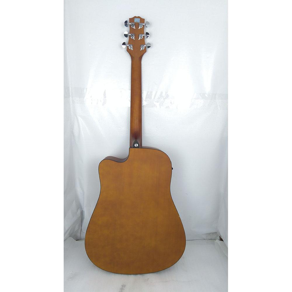 ashton electro acoustic guitars ashton d20ceq dreadnought 41-inch cutaway electro-acoustic guitar - open box b stock