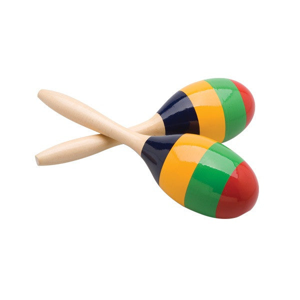 ashton hand percussions ashton ma2 23.4cm colourful wooden maracas
