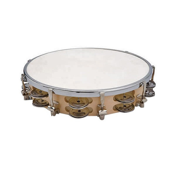 ashton hand percussions ashton th1016 10 inch 16 jingles tuneable tambourine