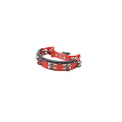 Ashton Hand Percussions Red Ashton HNT16S Hand Tambourine Half-Moon Shape