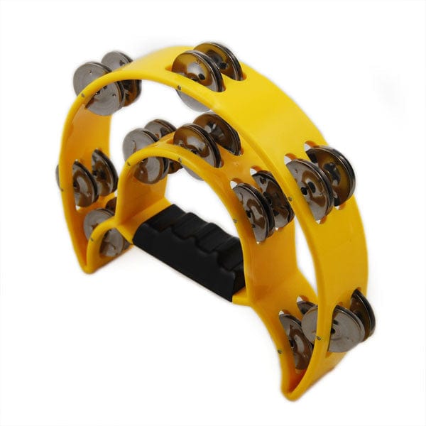 ashton hand percussions yellow ashton hnt 20d tamburina   #color_yellow