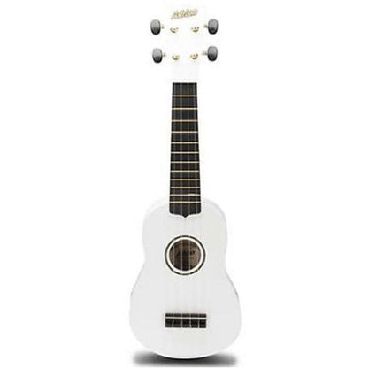 Ashton Soprano Ukuleles White Ashton UKE100 Soprano Ukulele