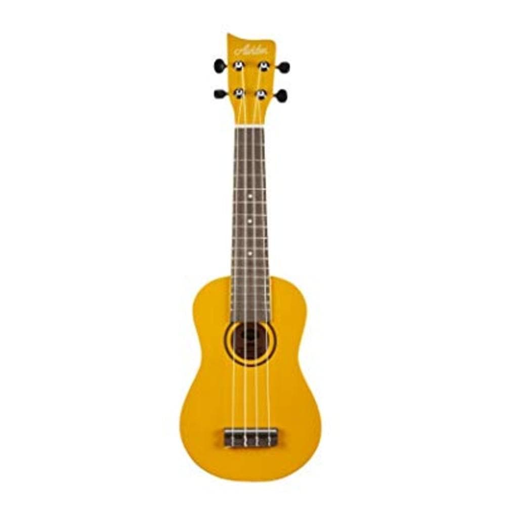 Ashton Soprano Ukuleles Yellow Ashton UKE110 Soprano Ukulele with Bag