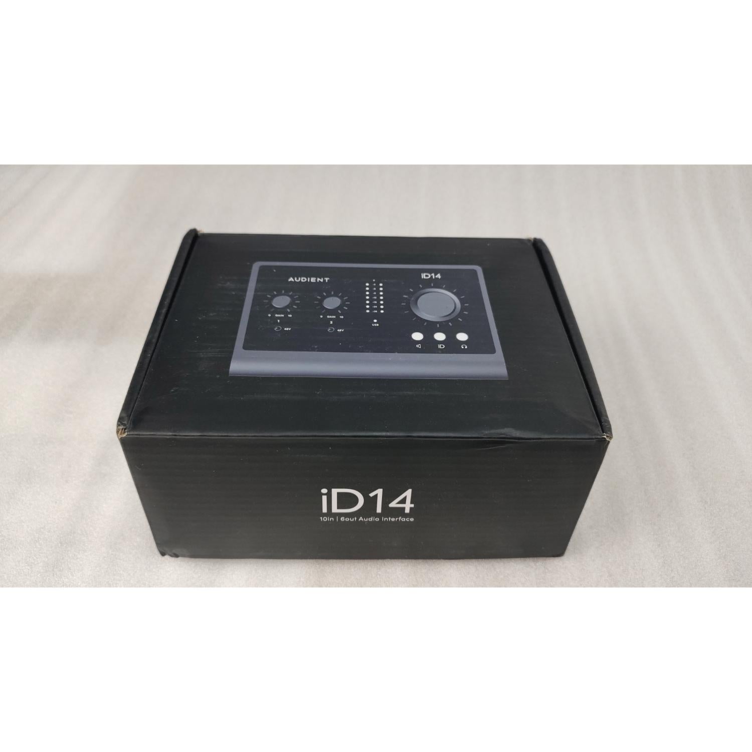 Audient Audio Interfaces Audient ID14 MKII 10 In- 6 Out High Performance Audio Interface with Software Bundle - Open Box