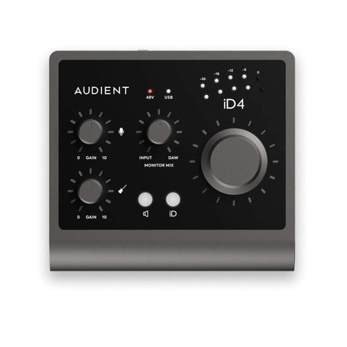 audient audio interfaces audient id4 mkii 2 in- 2 out high performance audio interface