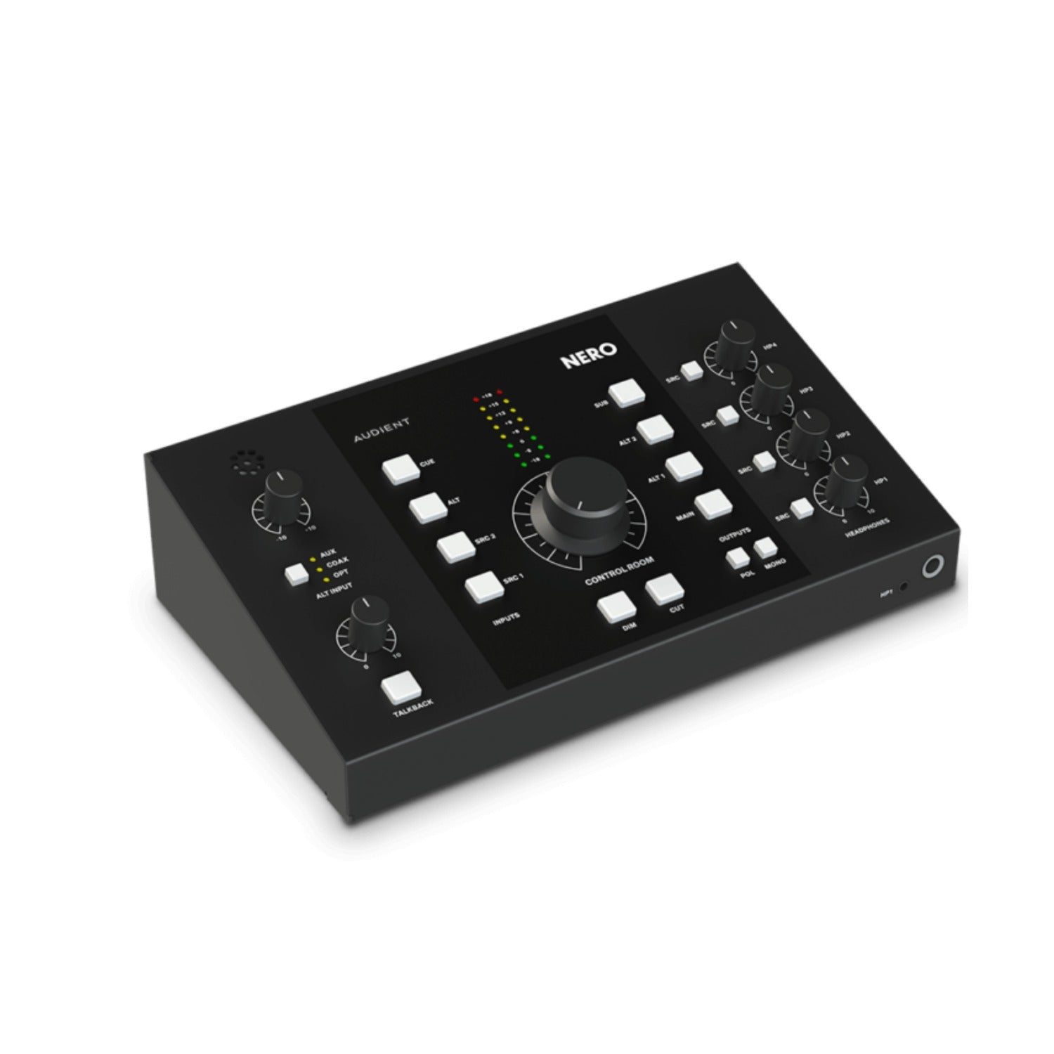 Audient Studio Monitor Controllers Audient Nero 4XStereo Desktop Monitor Controller