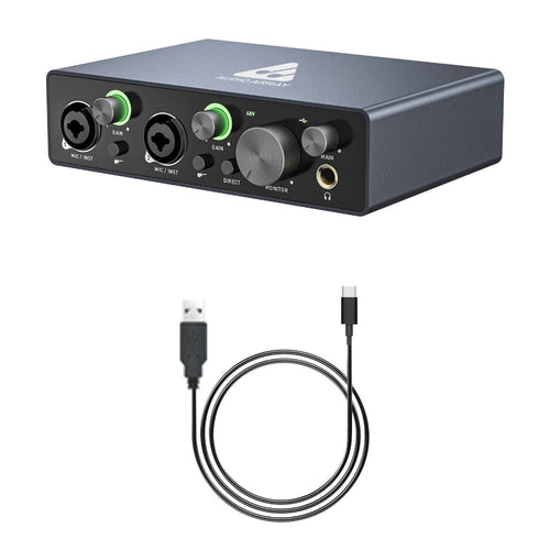 Buy Audio Array 24 bit 192KHz 2in/2out Audio Interface Online Bajaao