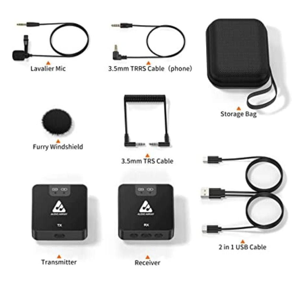 audio array communication microphones audio array am-w11 wireless microphone for streaming & recording