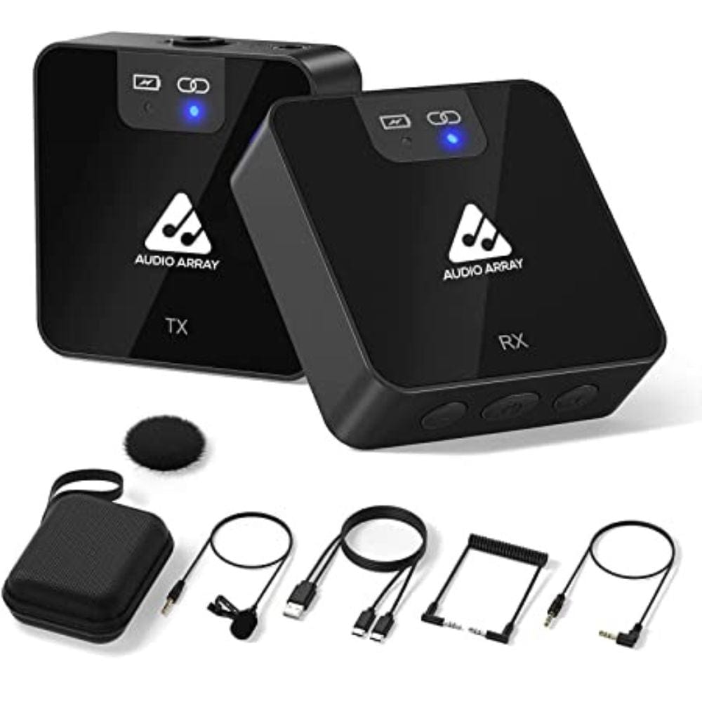 audio array communication microphones audio array am-w11 wireless microphone for streaming & recording