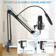 Audio Array Condenser Microphones Audio Array AM-C1 USB Condenser Microphone Kit