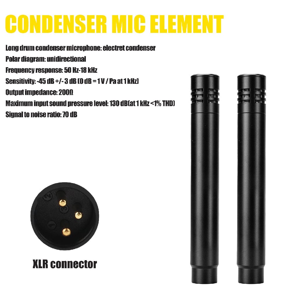 audio array drumkit microphones black audio array am-k2 7 wired drum kit microphone   