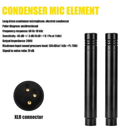 audio array drumkit microphones black audio array am-k2 7 wired drum kit microphone   