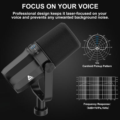 Audio Array Dynamic Microphones Audio Array AM-C11 USB/XLR Dynamic Microphone