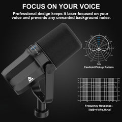Audio Array Dynamic Microphones Audio Array AM-C11 USB/XLR Dynamic Microphone