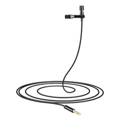 audio array lavalier microphones black audio array am-c16 single head condenser lavalier lapel mic with 3.5mm connector   