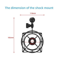 Audio Array Microphone Accessories Audio Array AA-04 Metal Microphone Spider Shock Mount