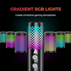 Audio Array Microphone Stands Audio Array AM-C30 RGB Light Gaming Tripod Stand