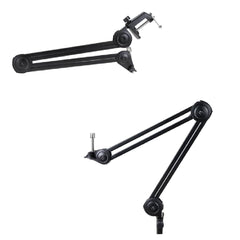 Audio Array Microphone Stands Black Audio Array AA-11 Long Springless All Metal Microphone Arm Stand