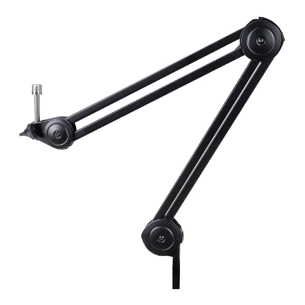audio array microphone stands black audio array aa-11 long springless all metal microphone arm stand     