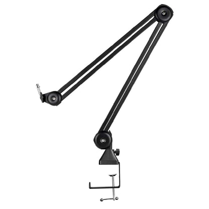 audio array microphone stands black audio array aa-14 long springless microphone arm stand     