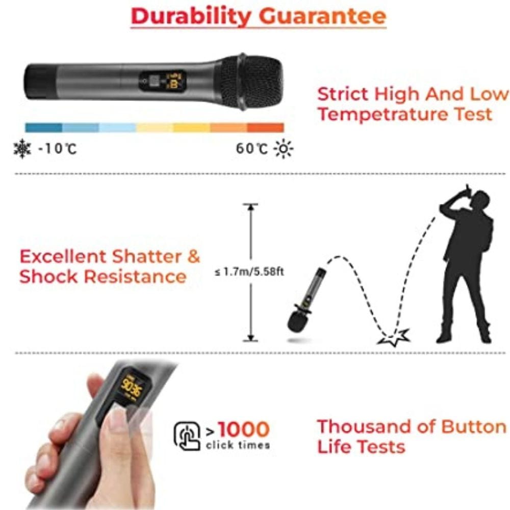 audio array microphones audio array am-w14 uhf dual handheld wireless microphone