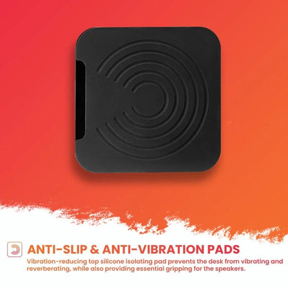 audio array speaker stands audio array aa-21 desktop mount speaker stands