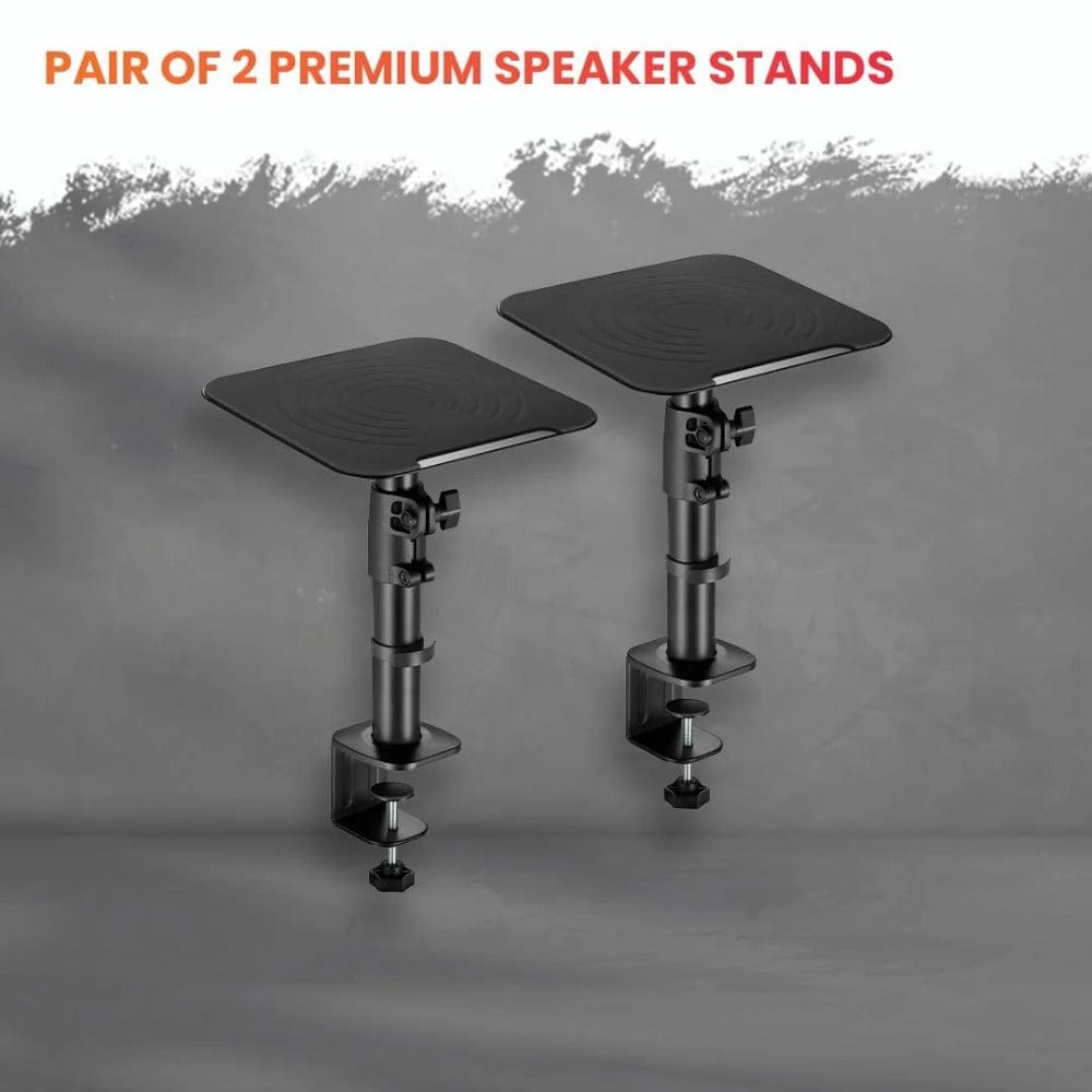 audio array speaker stands audio array aa-21 desktop mount speaker stands