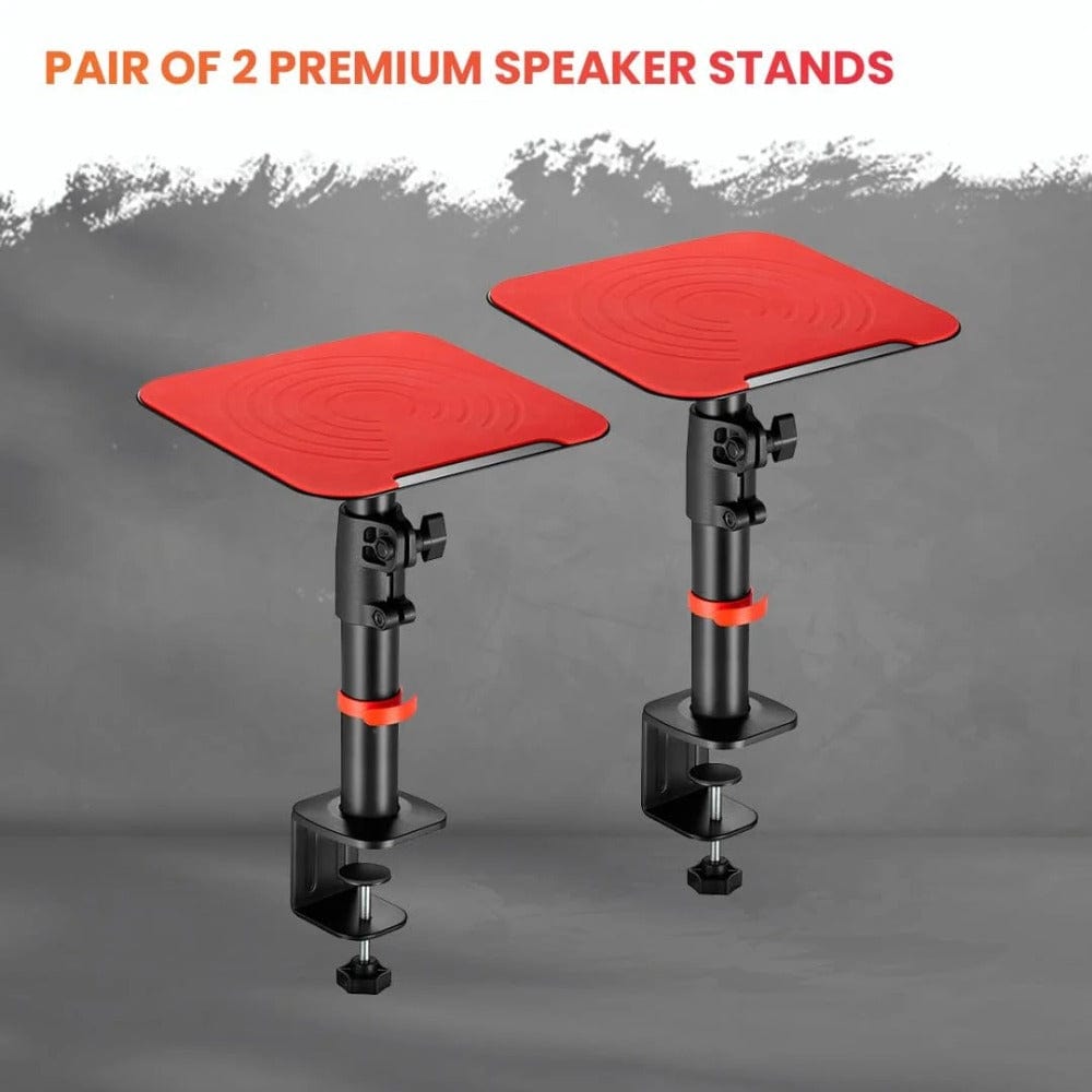 audio array speaker stands audio array aa-22 desktop mount speaker stands