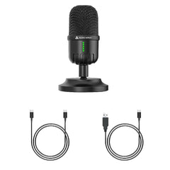 Audio Array Usb Microphones Black Audio Array AM-C21 USB Condenser Microphone