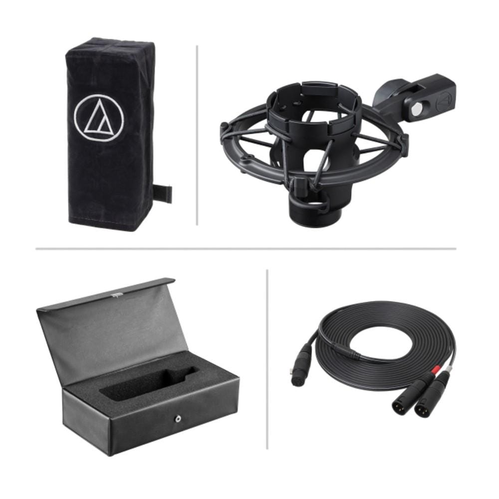 audio-technica condenser microphones audio-technica at4050st stereo condenser microphone