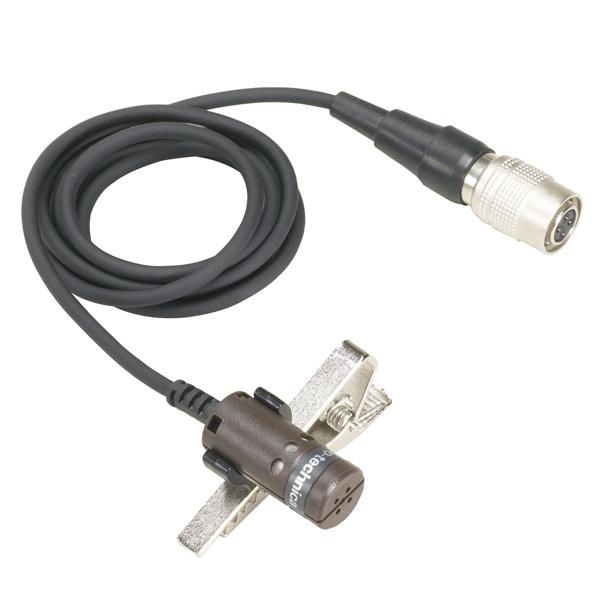 audio-technica condenser microphones audio-technica at829 cw cardioid condenser lavalier microphone