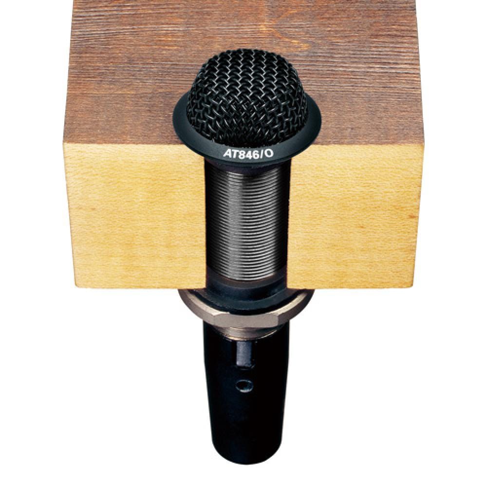 audio-technica condenser microphones audio-technica at846/o omnidirectional condenser boundary microphone