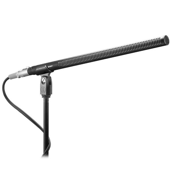 audio-technica condenser microphones audio-technica bp 4027 stereo shotgun condenser microphone