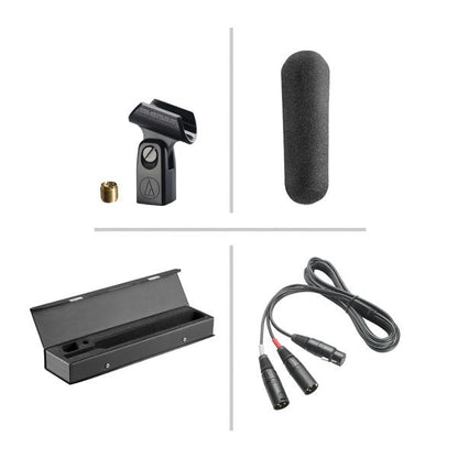 Audio-Technica Condenser Microphones Audio-Technica BP 4029 Condenser Stereo Camera Microphone