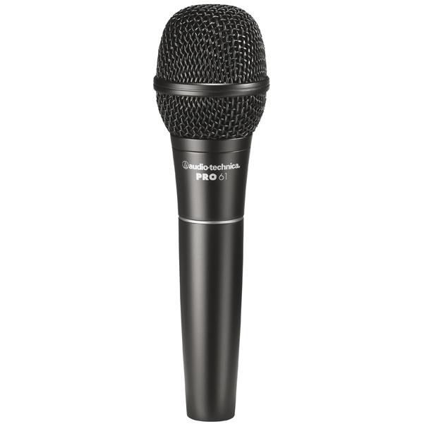 audio-technica dynamic microphones audio-technica pro 61 hypercardioid dynamic handheld microphone