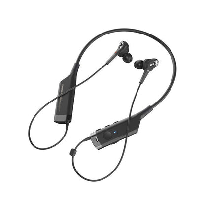 audio-technica headphones audio-technica ath-anc40bt quietpoint active wireless headphones - black