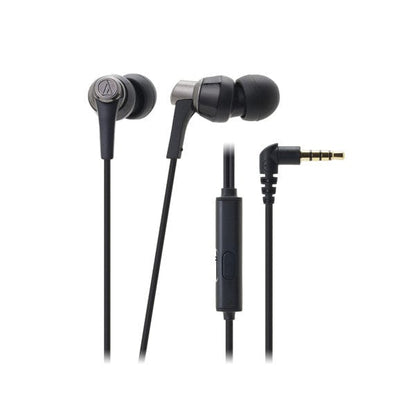 audio-technica headphones black audio-technica ath-ckr3is sonicpro in-ear headphones with in-line mic & control 