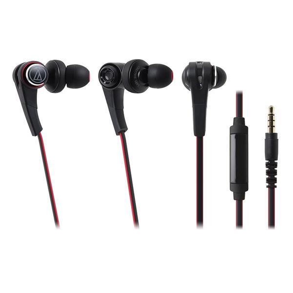 audio-technica headphones black audio-technica ath-cks770is solid bass in-ear headphones with microphone      