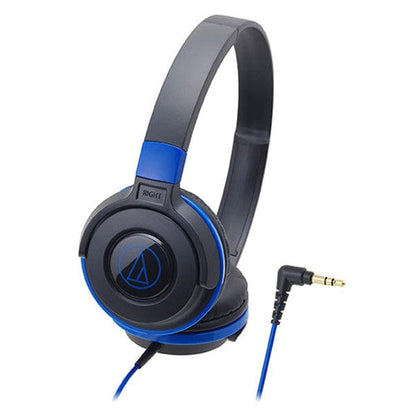 Audio-Technica Headphones Black Blue Audio-Technica ATH-S100 Portable Headphones