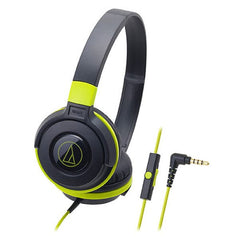 Audio-Technica Headphones Black Green Audio-Technica ATH-S100IS Portable Headphones